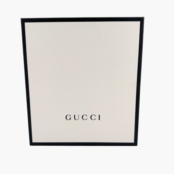 Gucci Sylvie Trip Black Leather Lace Up Combat Boots Size 36.5 US 6.5 Women's - Picture 2 of 15